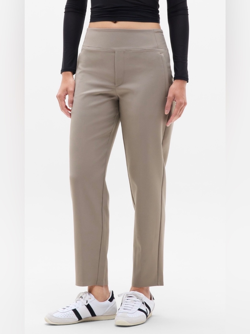 NWOT Athleta Endless High Rise Pant Mortar Mushroom